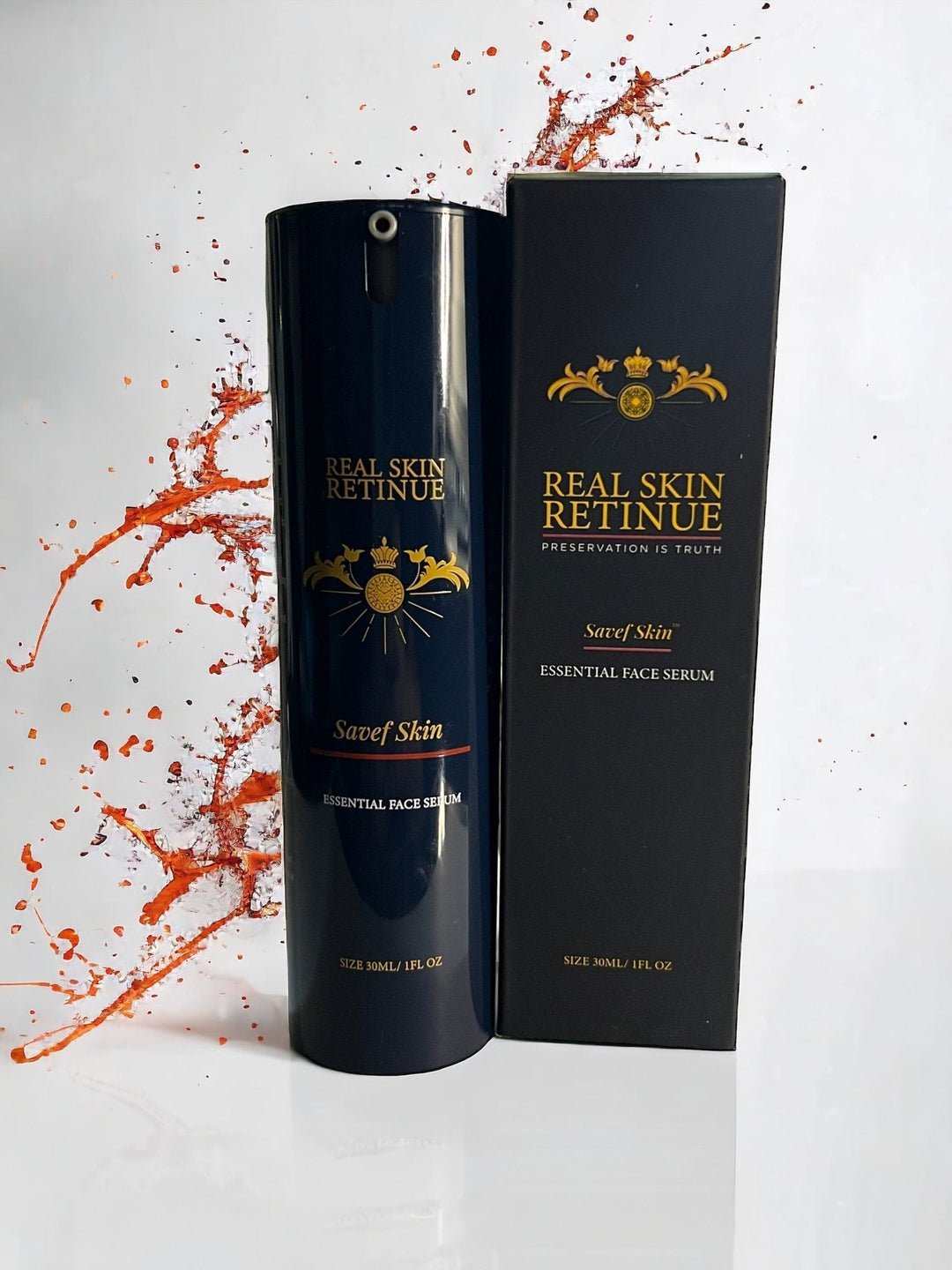 Real Skin Retinue skincare products for radiant healthy skin through prevention and protection
