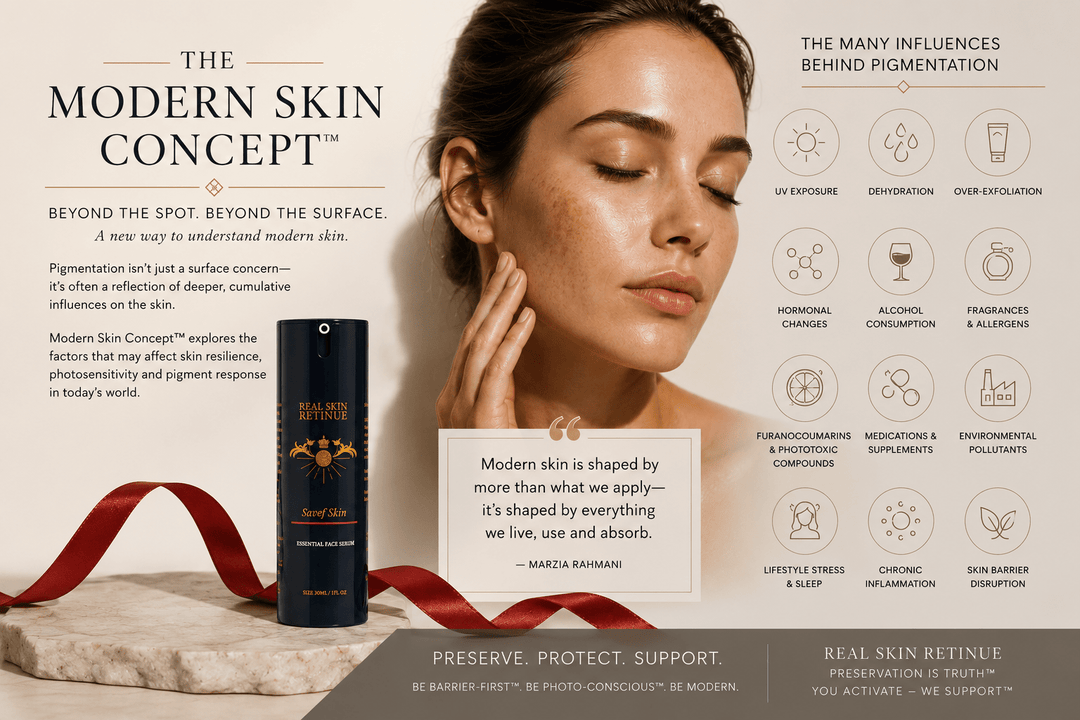 The Modern Skin Concept and Pigmentation - Barrier-First skincare approach by Real Skin Retinue