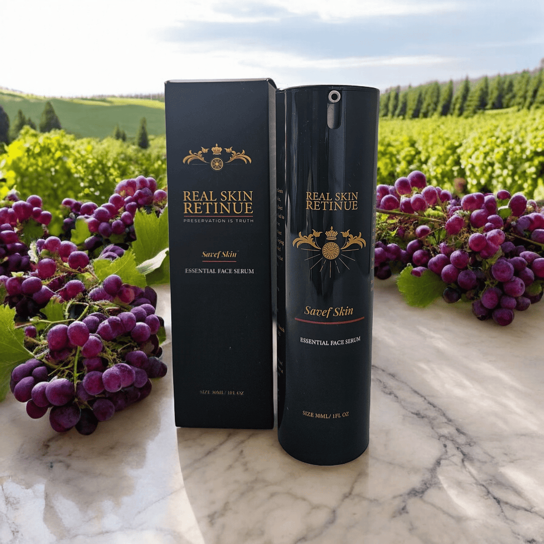 Resveratrol and 17+ Photo Protective Antioxidants.